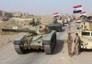 pasukan tank irak di mosul