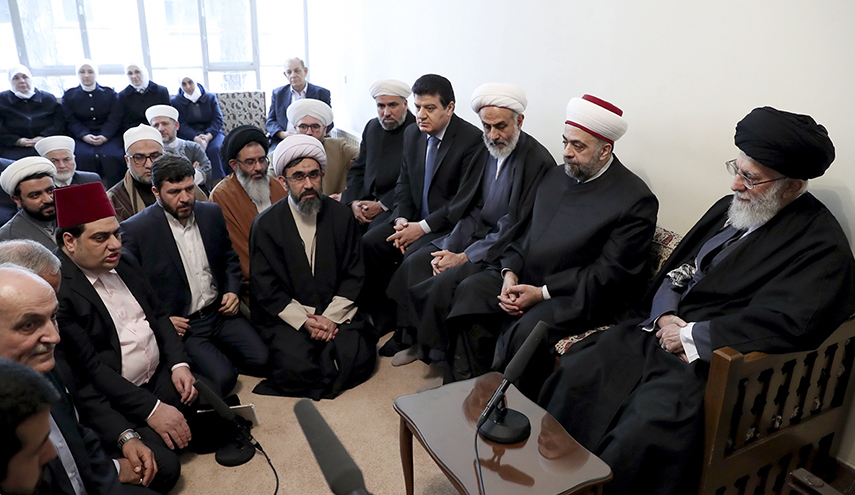 khamenei dan menteri wakaf suriah