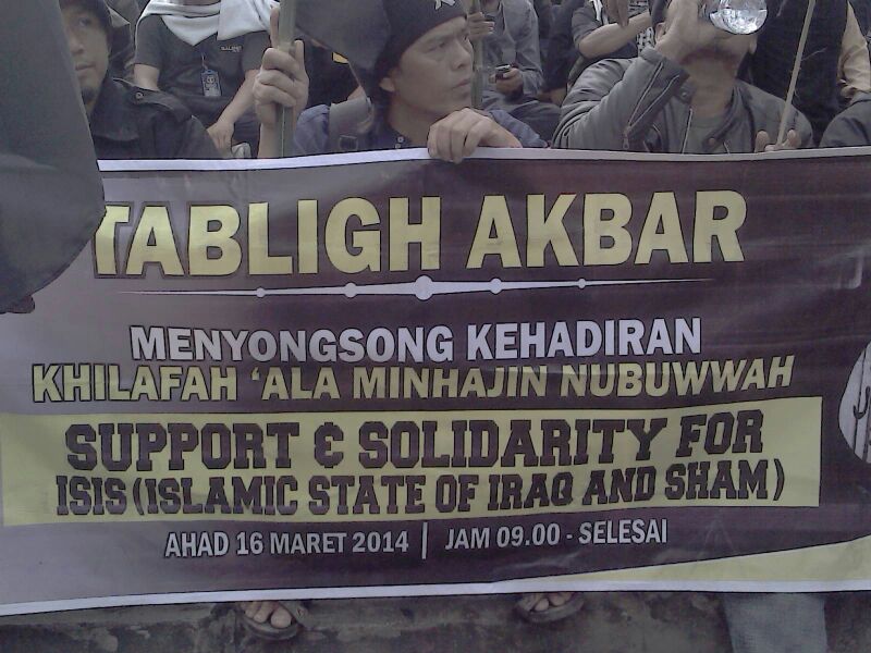 Tabligh Akbar Pro-ISIS di Bundaran HI Jakarta 