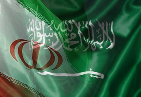 bendera iran-saudi